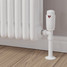 M-TRV-074-AG-WW-PIP-LS00 - Exeter Modern TRV Angled All-White Thermostatic Radiator Valve M-TRV-074-AG-WW-PIP-LS00 - Exeter Modern TRV Angled All-White Thermostatic Radiator Valve